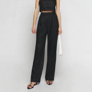 NWOT Reformation Olivia linen pants size 6